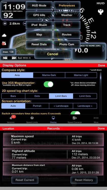 aSmart HUD 3D +SpeedCams screenshot-4