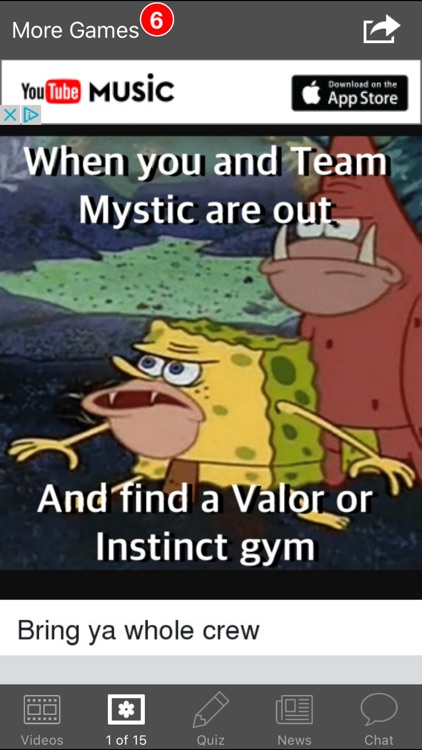 Gym Master for Team Mystic