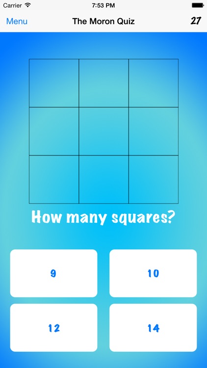 The Moron Quiz