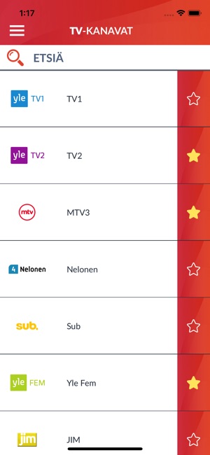 TV-Ohjelmat Suomi (FI)(圖1)-速報App