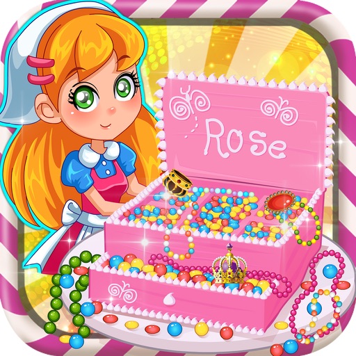 Beauty make cake - Princess Puzzle Dressup salon Baby Girls Games icon