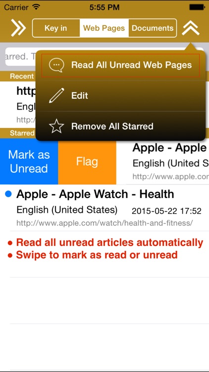 SpeakText 2 (Speak & Translate Text/Web/Doc) screenshot-3