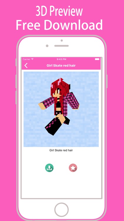 Girl Skins App for Minecraft