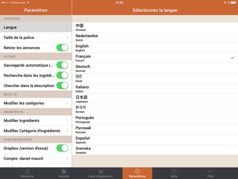 Recepino 2 - The Easy Recipe Cookbook Manager screenshot 4