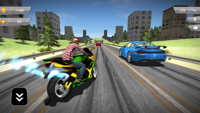 Highway Motorbike Traffic Rider 3D