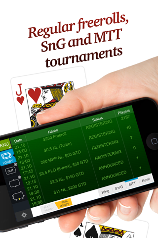 MoPoClub. Mobile Poker Club screenshot 2