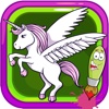 Colouring Books For Kids Game Unicorn Evolution