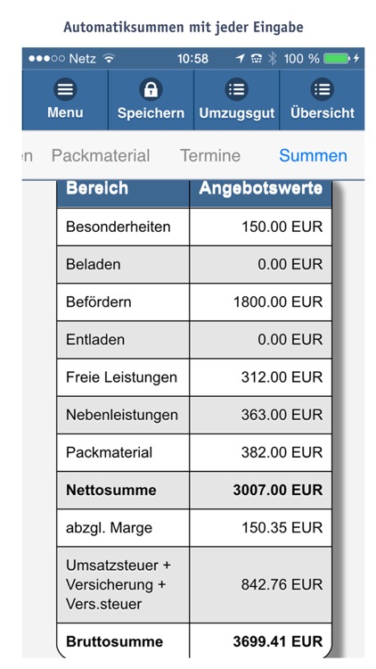 moventu - Mobile Umzugserfassung von MOVINGSTAR.DE