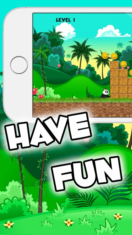 Baby Jungle Panda Legend Run and Jump Game for kids screenshot-4