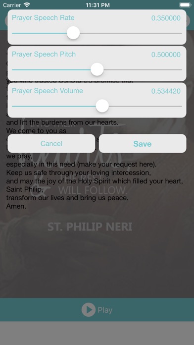 Prayer to Saint Philip Neri screenshot 4