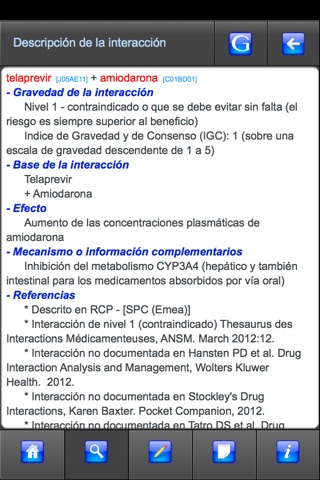 Drug Interactions EN-FR-SP screenshot 4