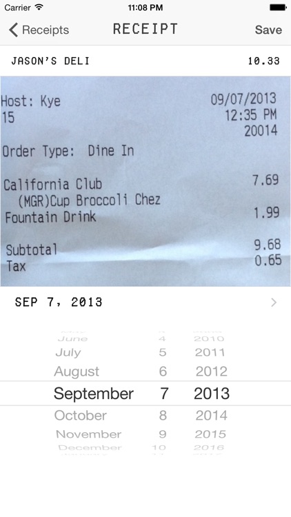 Trip Receipts: Simple Expense Tracking