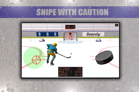 Snipe Show Lite - Ultimate Ice Hockey Target Challenge! Aim for the Goal in this Classic Showdown screenshot 2