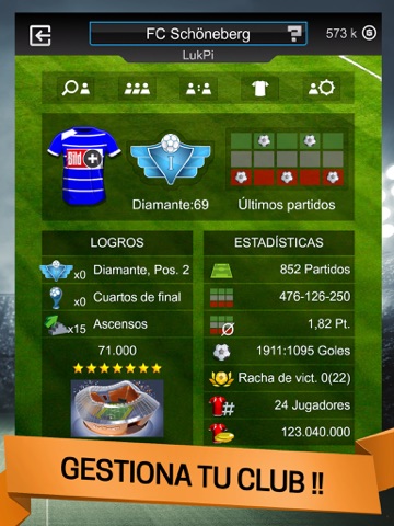 GOAL Football Manager screenshot 2