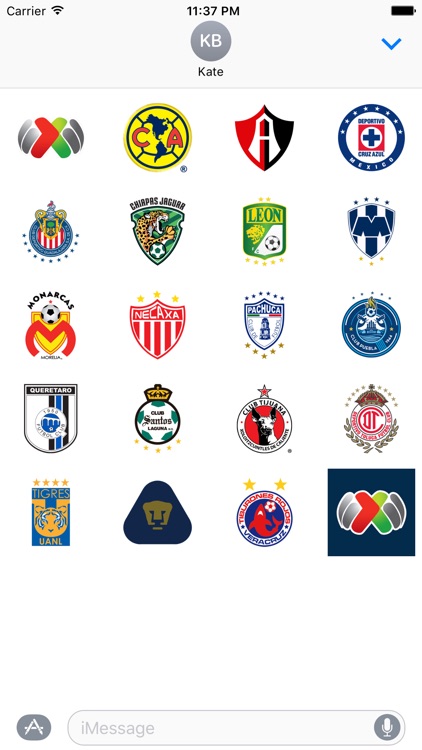 Liga Bancomer MX Sticker App Oficial