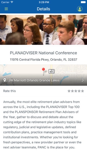 PLANADVISER National Conf 2017(圖2)-速報App