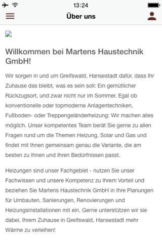 Martens Haustechnik GmbH screenshot 2