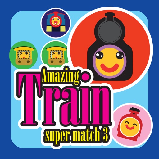 Amazing Train Super Match3 Puzzle for Kids FreePlay