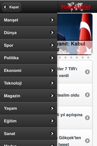 Haber Aktüel screenshot 3