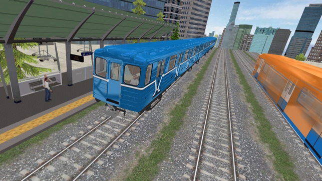 行駛在城市地鐵列車辛3D(圖3)-速報App