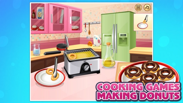 Cooking Games：Making Donuts(圖2)-速報App