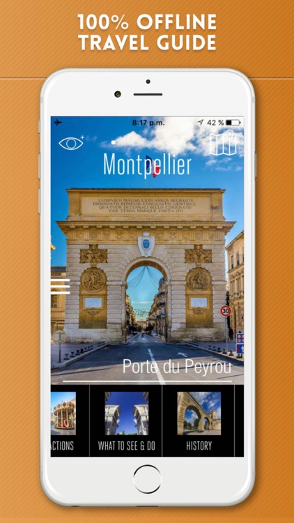 Montpellier Travel Guide and Offline City Map