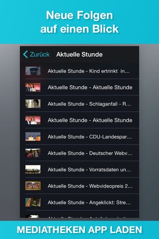 TV.de Mediatheken App screenshot 4
