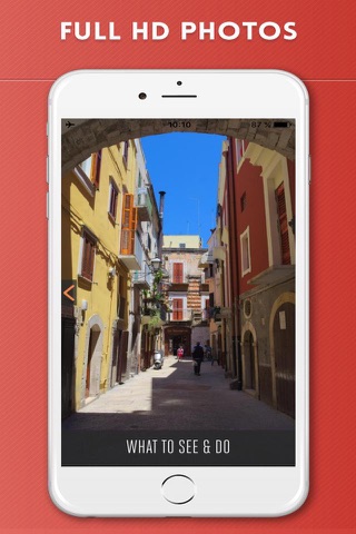 Bari Travel Guide with Offline City Street Map - náhled