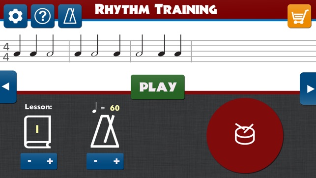 Rhythm Training (Sight Reading)