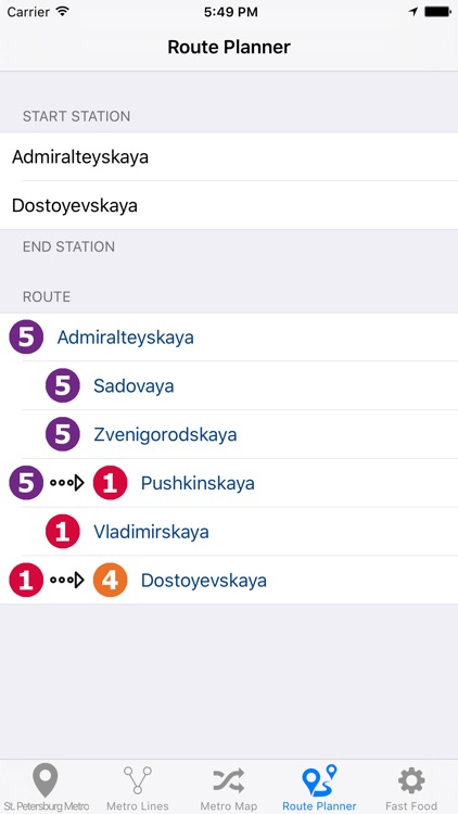 St.Petersburg Metro
