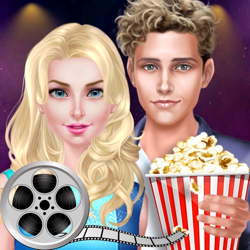 Our Sweet Date - Movie Night Dating Icon