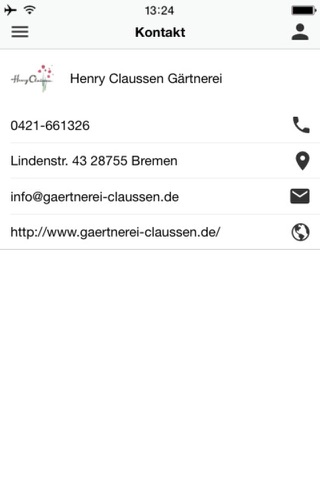 Henry Claussen Gärtnerei screenshot 4