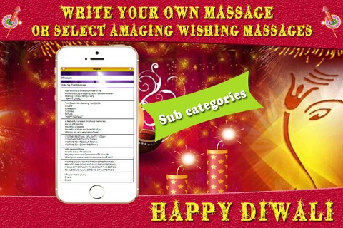 Diwali Card Maker screenshot 2