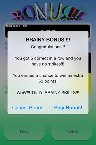 Brainy Skills World Capitals screenshot 3