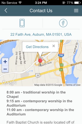 Faith Church Auburn screenshot 2