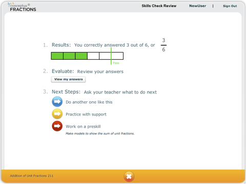 Conceptua Math Student App screenshot 2