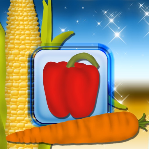 Vegetables Magnet Board Game iOS App