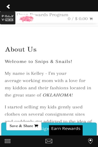 SnipsandSnailsBoutique screenshot 2