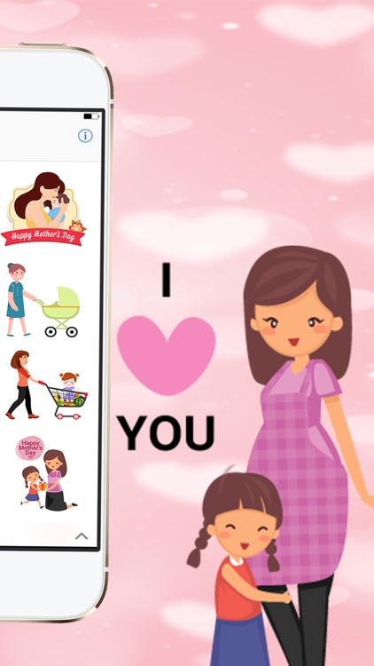 Happy Mother Day Mom emoji screenshot-4