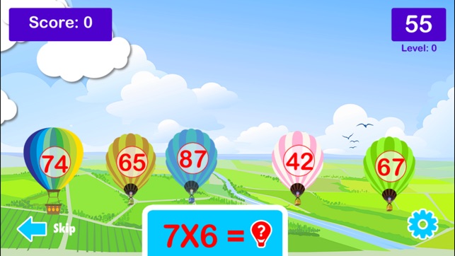 Math Balloon Test - KidsMedia