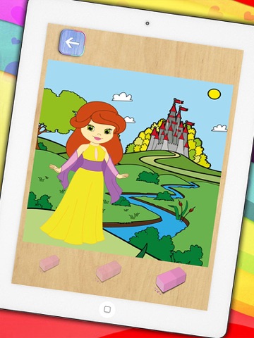 Scratch and paint Princesses - Premium screenshot 3