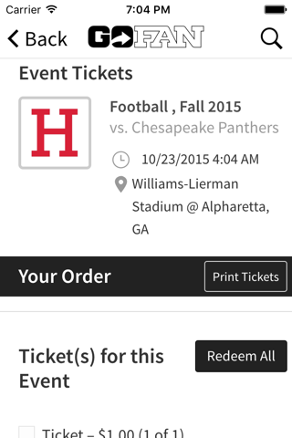 GoFan: Buy Tickets to Events screenshot 2