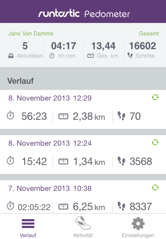 Pedometer Step Counter PRO by Runtastic screenshot 3