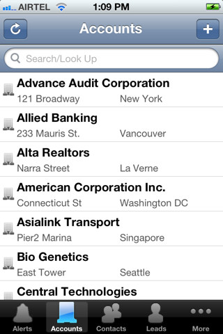 iEnterprise Mobile - Oracle CRM on Demand screenshot 2