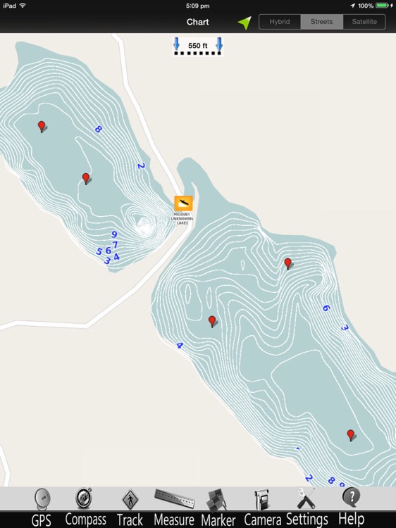 Maine Lakes GPS Charts Pro