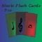 Complete set of color-coded music flashcards with 9 different categories and over 140 flashcards total