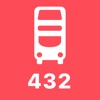 My London TFL Bus Times - 432