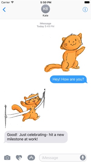 Orange the Cat Sticker Pack(圖1)-速報App