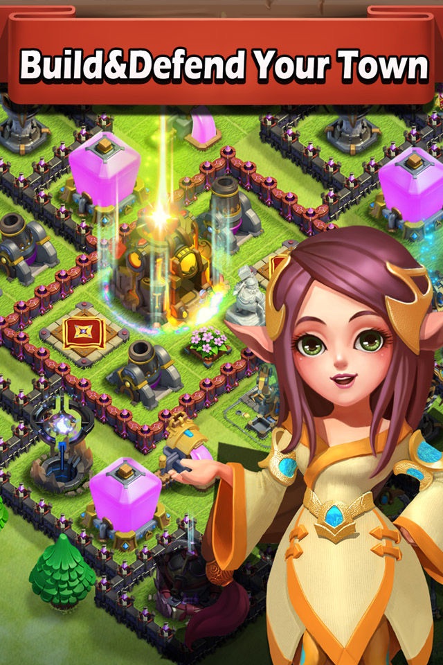 Clans of Heroes - Battle of Castle and Royal Army screenshot 3