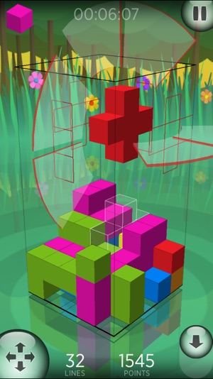 Fragmental 3D Lite - Build Lines with Falling Blocks!(圖1)-速報App